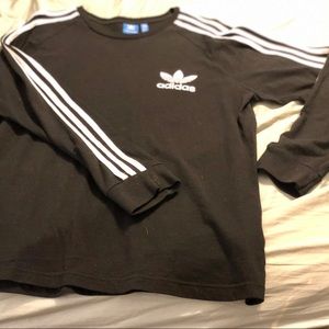 Adidas 3-Stripes Tee Black
